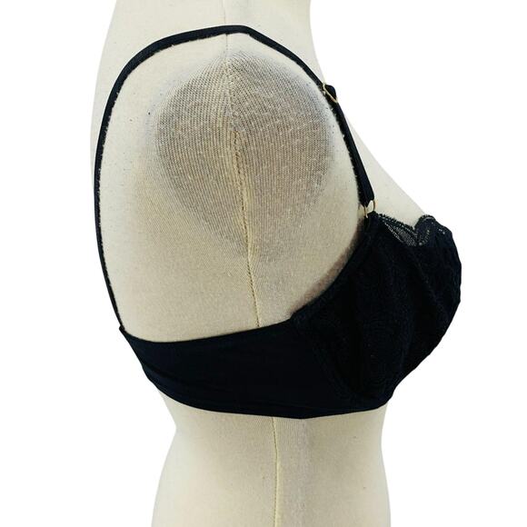 Victoria's Secret Very Sexy Black Lace PushUp without Padding 36D - Picture 4 of 10